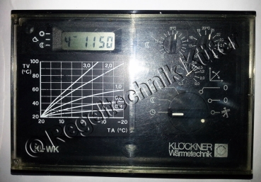 Heizungsregler KL WK 15SP ohne Brauchwasser