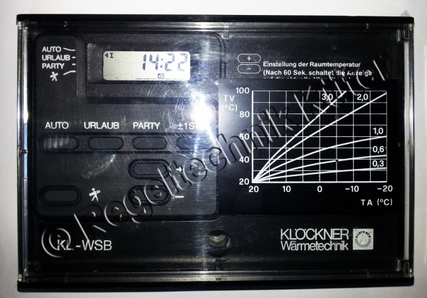 Heizungsregler KL WSB