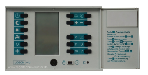 Heizungsregler LOGON U für Brennwertgerät ULTRON 22/33/44